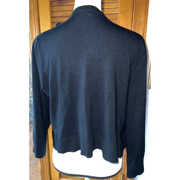 Cable & Gauge Womens Ruffle Bolero — Large - Picture 2 of 6